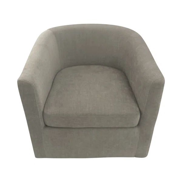 Reales Upholstered Swivel Barrel Chair | Wayfair North America