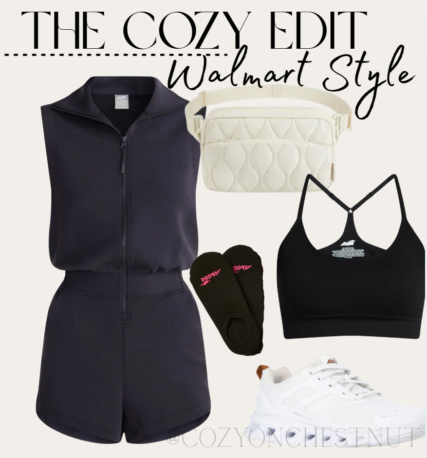 This new scuba knit material from Walmart is SOO good!! 

 #LTKgrwm #LTKootd #LTKfitnessgoals