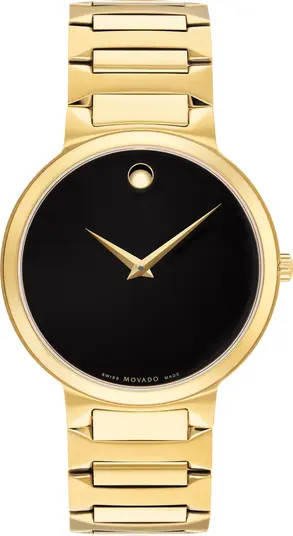 Movado Temo Bracelet Watch, 38mm | Nordstromrack | Nordstrom Rack