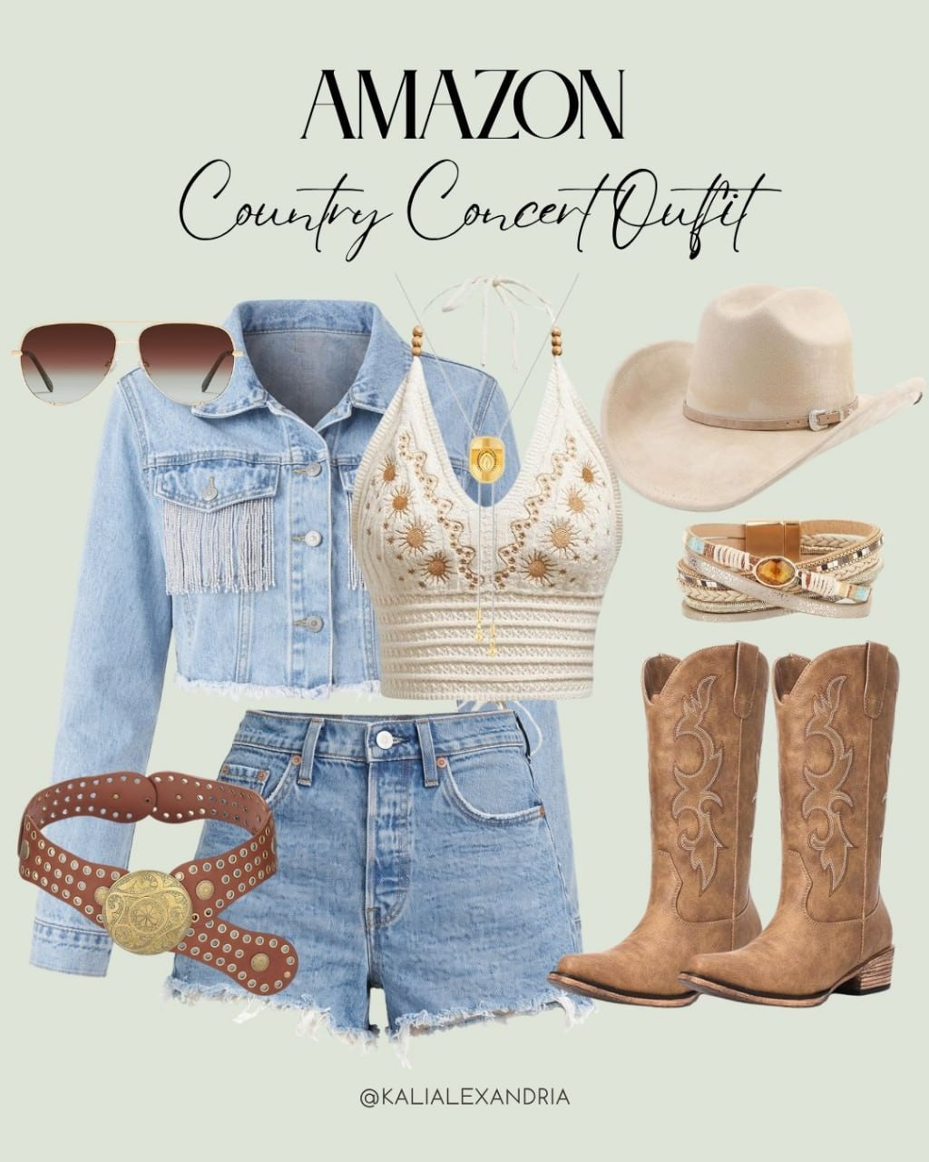 The cutest country concert outfit 🤠✨ Loving this denim + boots combo with a feminine crochet top—perfect for concerts, festivals, and summer nights!

// Amazon, Amazon Finds, Amazon Rodeo, Amazon Country, Amazon Country Concert, Amazon Country Concert Outfit, Amazon Country Outfit, Amazon Womens Fashion, Amazon Womens Outfit, Amazon Outfit Inspo 

 #LTKgrwm #LTKootd #LTKSeasonal