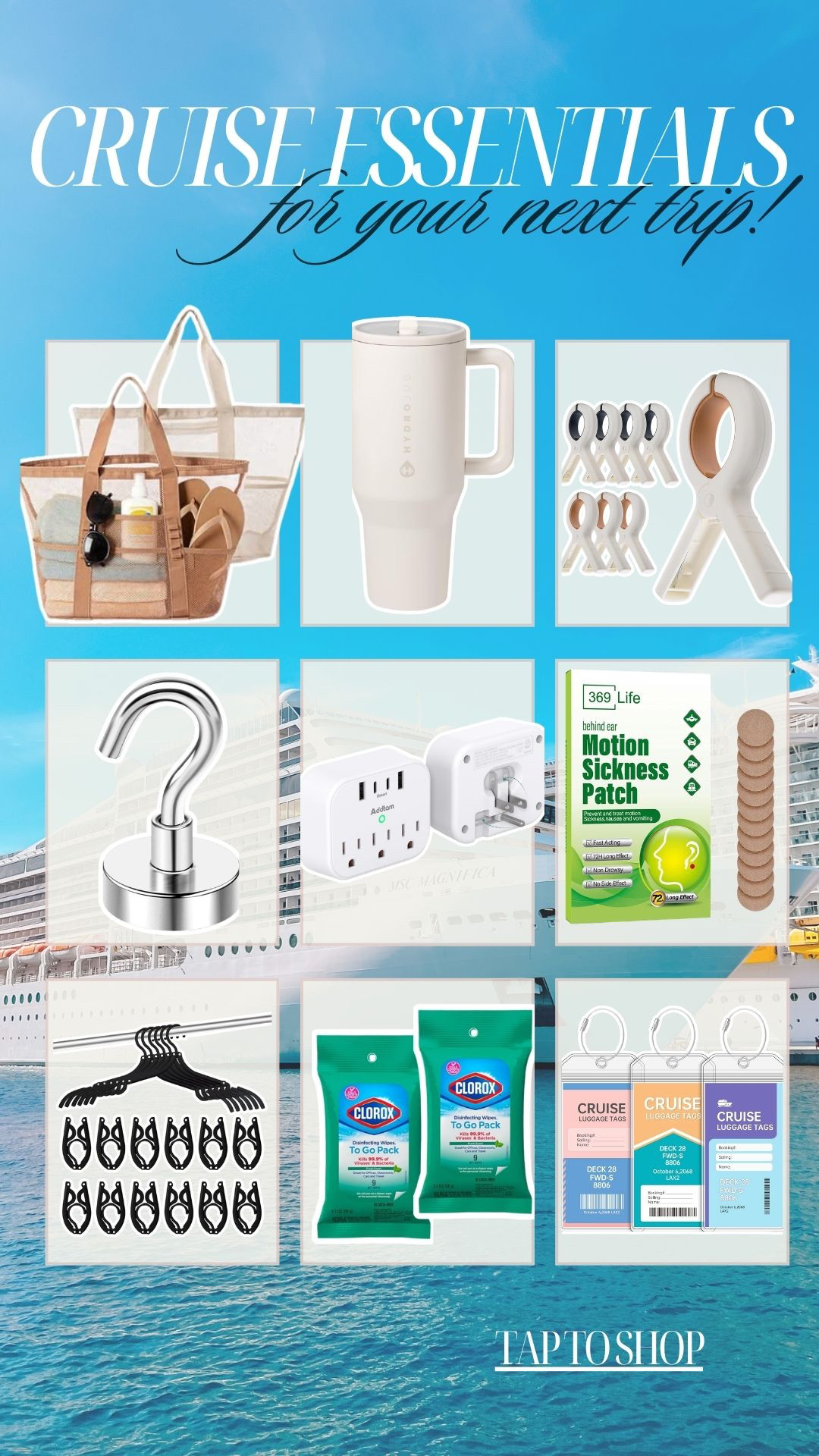  Cruise Essentials 🛳️☀️

#LTKTravel #LTKdayinmylife