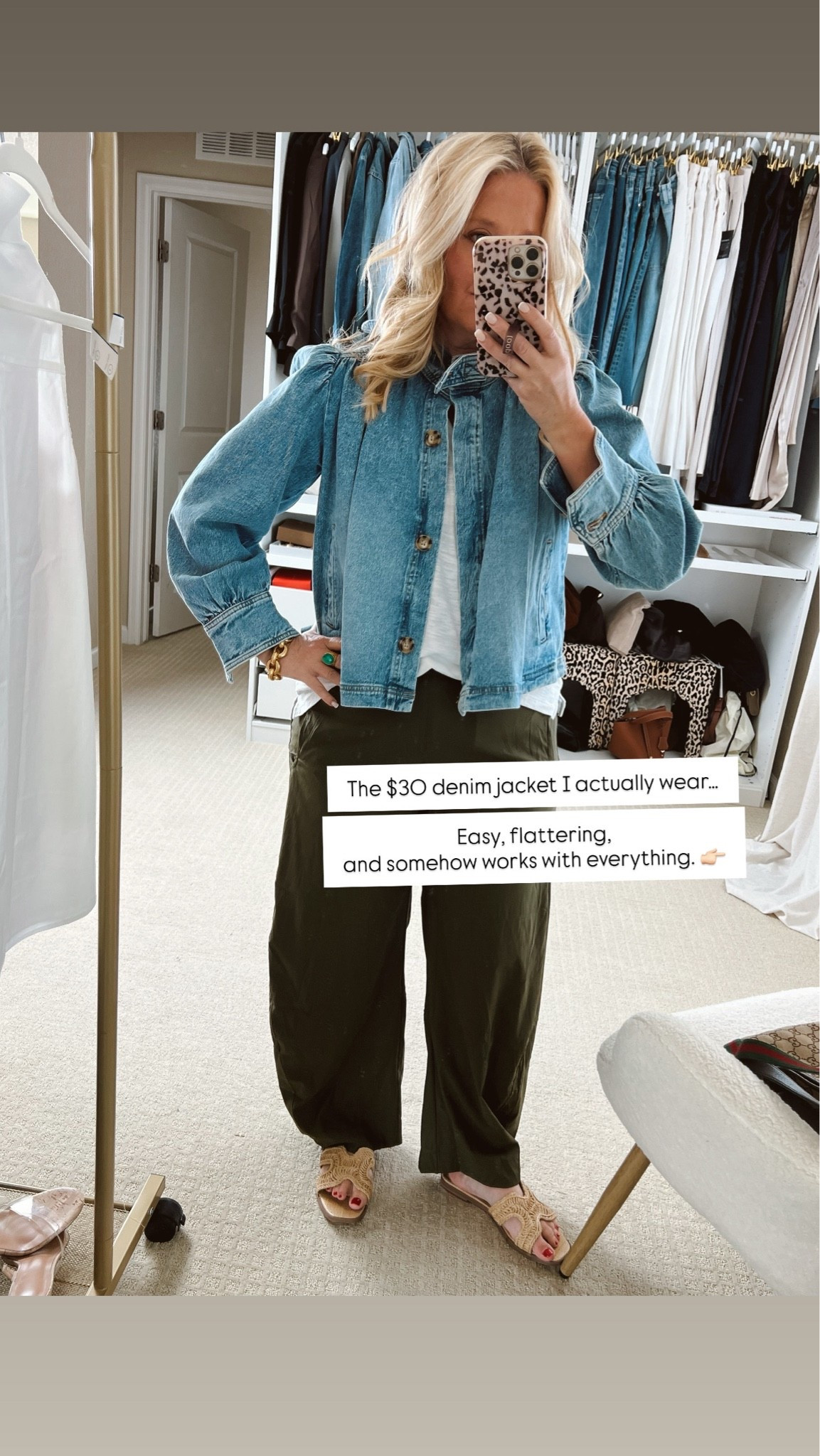 ✨Tap the bell, save and ❤️ start here over 40 fashion, midlife style, midsize fashion and luxury looks for less.  

The $30 denim jacket I actually wear…

Easy, flattering,
and somehow works with everything. 👉🏻

(Size down if in between sizes.)

👑 Helping you look good, feel good.-Lindsey Denver   Check back daily for belly-friendly style, confidence, and Outfit Physics™.

#LTKOver40 #LTKMidsize #LTKPlusSize