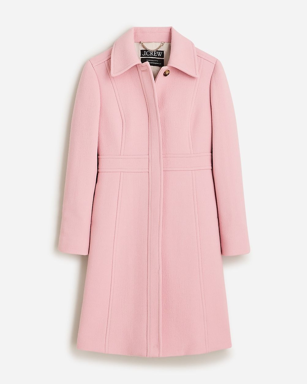 New lady day topcoat in Italian double-cloth wool blend | J. Crew US