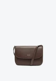 Bolsa Tiracolo Pequena Esther Couro Marrom | Schutz BR