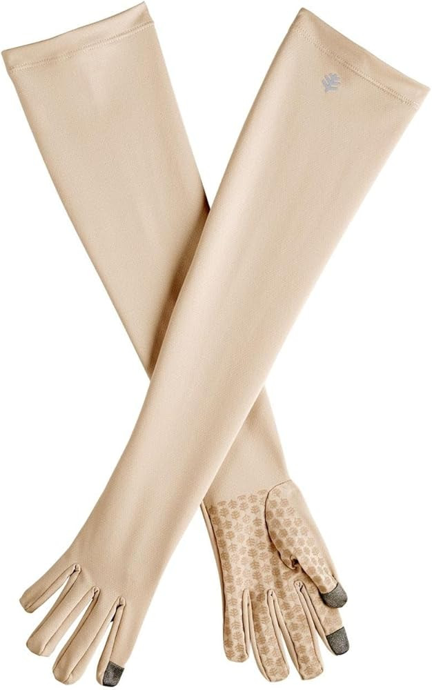 Coolibar Long Full Finger UV Sun Gloves - UPF 50+ Sun Protection - Culebra | Amazon (US)