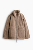 Oversized teddy jacket | H&M (UK, MY, IN, SG, PH, TW, HK)