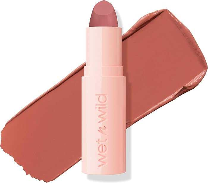 wet n wild Mega Last Rich Satin Lip Color, Rich Creamy Color with Satin Finish, Infused with Vita... | Amazon (US)