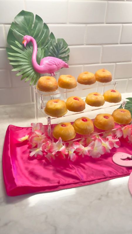 Acrylic riser for parties! Multi use for food, favors, Photobooth props! I use them for everything! 🩷 Flamingo party decor linked too! Flamingo cale topper is the cutest!
#flamingle #flamingoparty #partydecor 

#LTKparties #LTKhome
