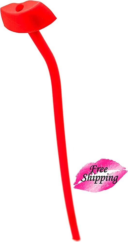 LipSip. Sip from a Straw Without pursing Your Lips to Help Prevent Lip Lines & Wrinkles. Includes... | Amazon (US)