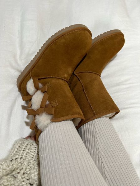 Uggs with bows on sale 

#LTKSeasonal #LTKsalealert #LTKshoecrush