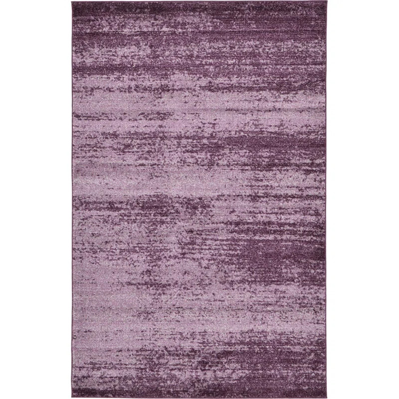 Roshaunda Performance Purple Rug | Wayfair North America