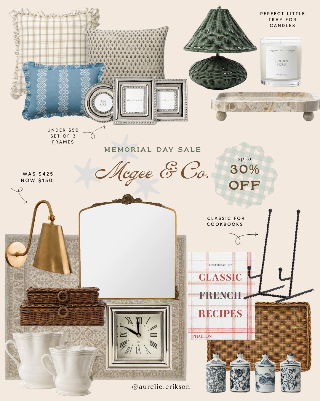 McGee and Co. is having their Memorial Day Sale up to 30% off! Now is the time for that home refresh you've been wanting! 

 #memorialdaysale #mcgeeandco #LTKHome #LTKSaleAlert
