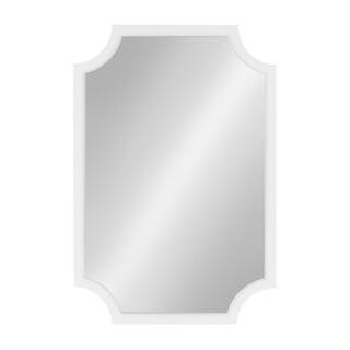 Medium Irregular White Contemporary Mirror (36 in. H x 24 in. W) | The Home Depot