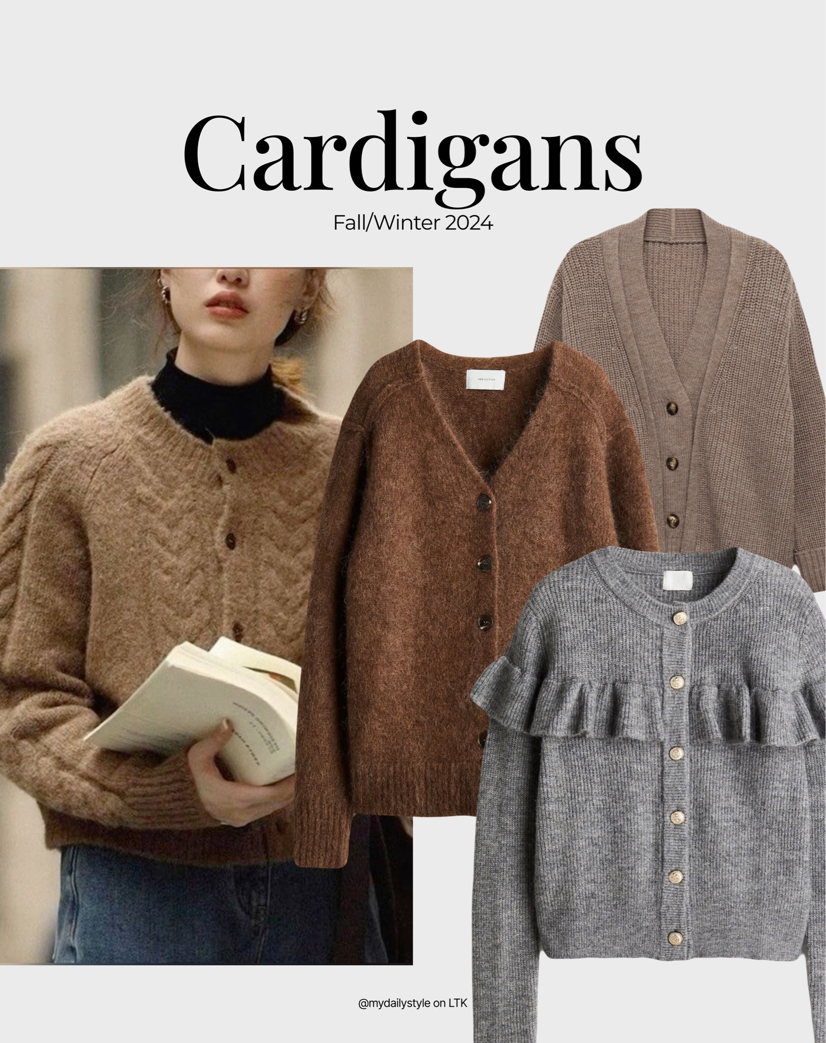 Cardigan is a staple piece in any fall wardrobe. And if you are still looking for a one, here is my cardigan selection 🖤

Check out more styling ideas in my profile. 

Tags: knit cardigan, mohair cardigan, fall style, pre-fall, autumn style, fall outfit, autumn outfit, fall fashion, autumn fashion, easy styling, simple everyday look, chic & basic outfit, Parisian look, casual outfit, capsule wardrobe, office look, brunch style, high street. 

#LTKautumn #LTKstyletip #LTKover50style