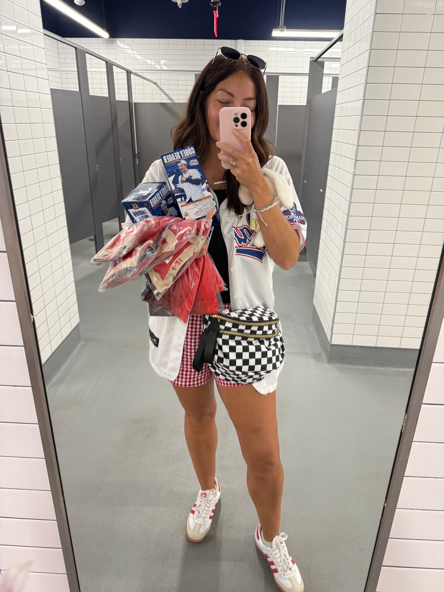 you know it’s a great purse when you switch from your louis vuitton to this $27 one that holds so much and it’s cute ✨