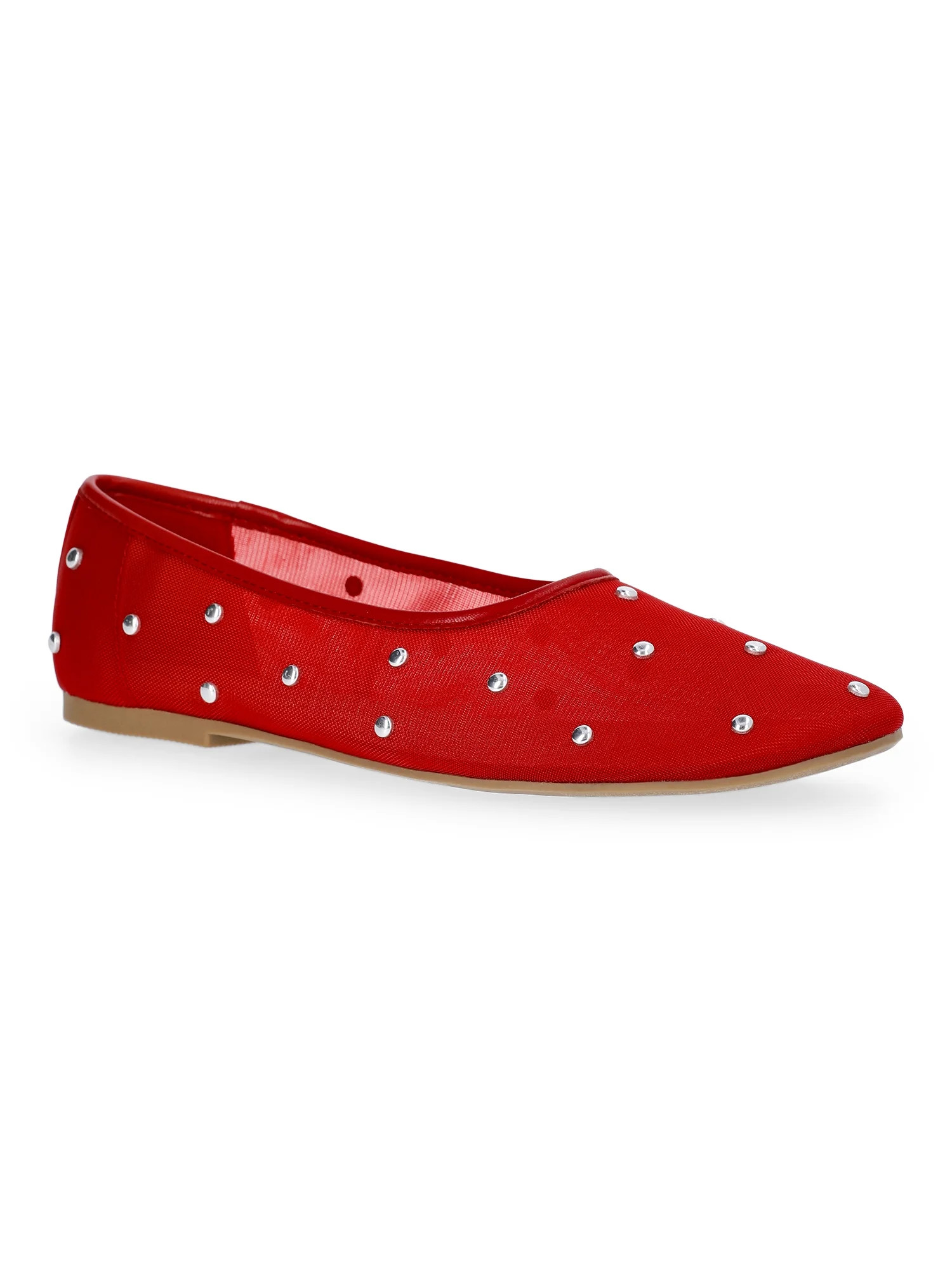 Scoop Women's Studded Mesh Flats | Walmart (US)