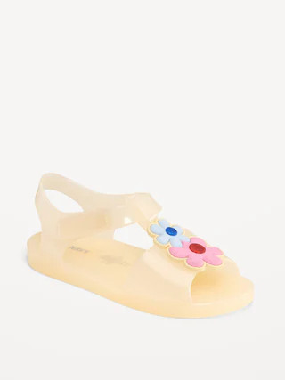 Jelly T-Strap Sandals for Toddler Girls | Old Navy (US)