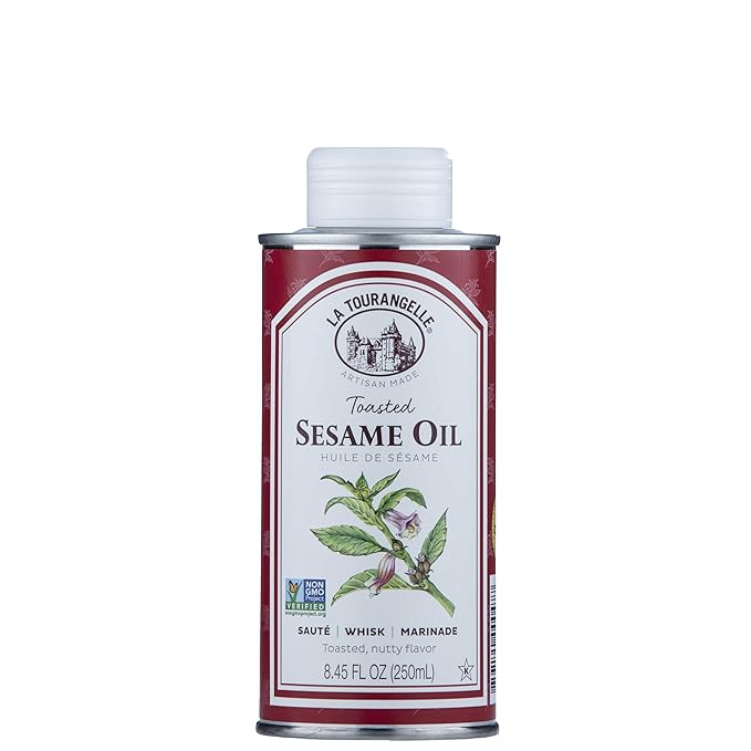 La Tourangelle, Toasted Sesame Oil, Great for Cooking, Add to Noodles, Stir-Fry, Vegetables, Vina... | Amazon (US)