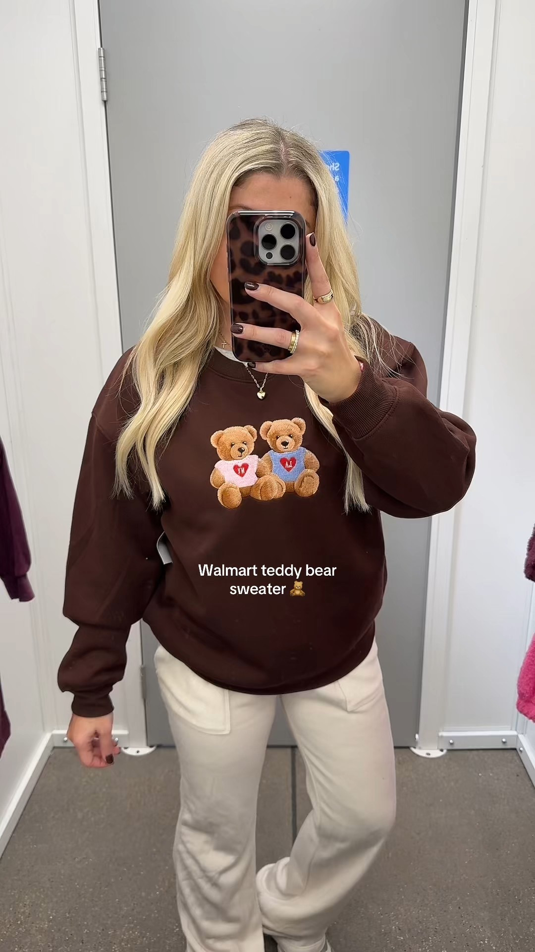 Walmart outfit
Size m
Teddy bear sweater 
Fall outfit 
Walmart outfit 

#LTKFindsUnder50 #LTKFindsUnder100 #LTKStyleTip