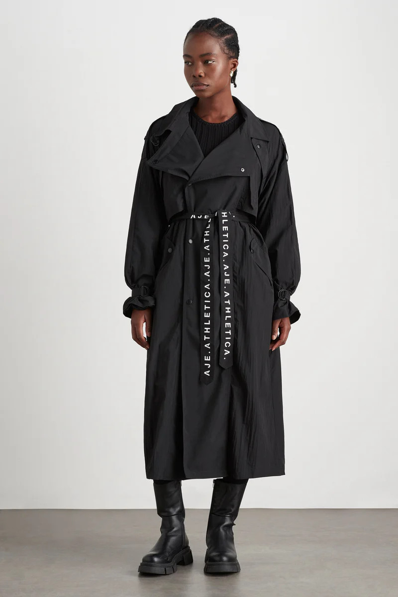 Longline Belted Trench 703 | aje. (Australia and New Zealand)