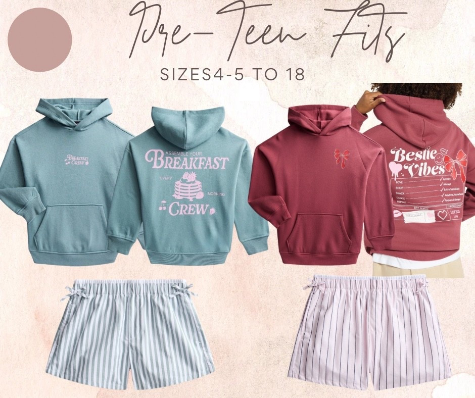Perfect for those smaller Pre-teens! 🎀

My daughter is smaller and has a hard time finding clothes that aren’t too little kid looking for her! 💕

Weekend Academy brand nailed it with these! #preteen #girlsstyle 

#LTKKids