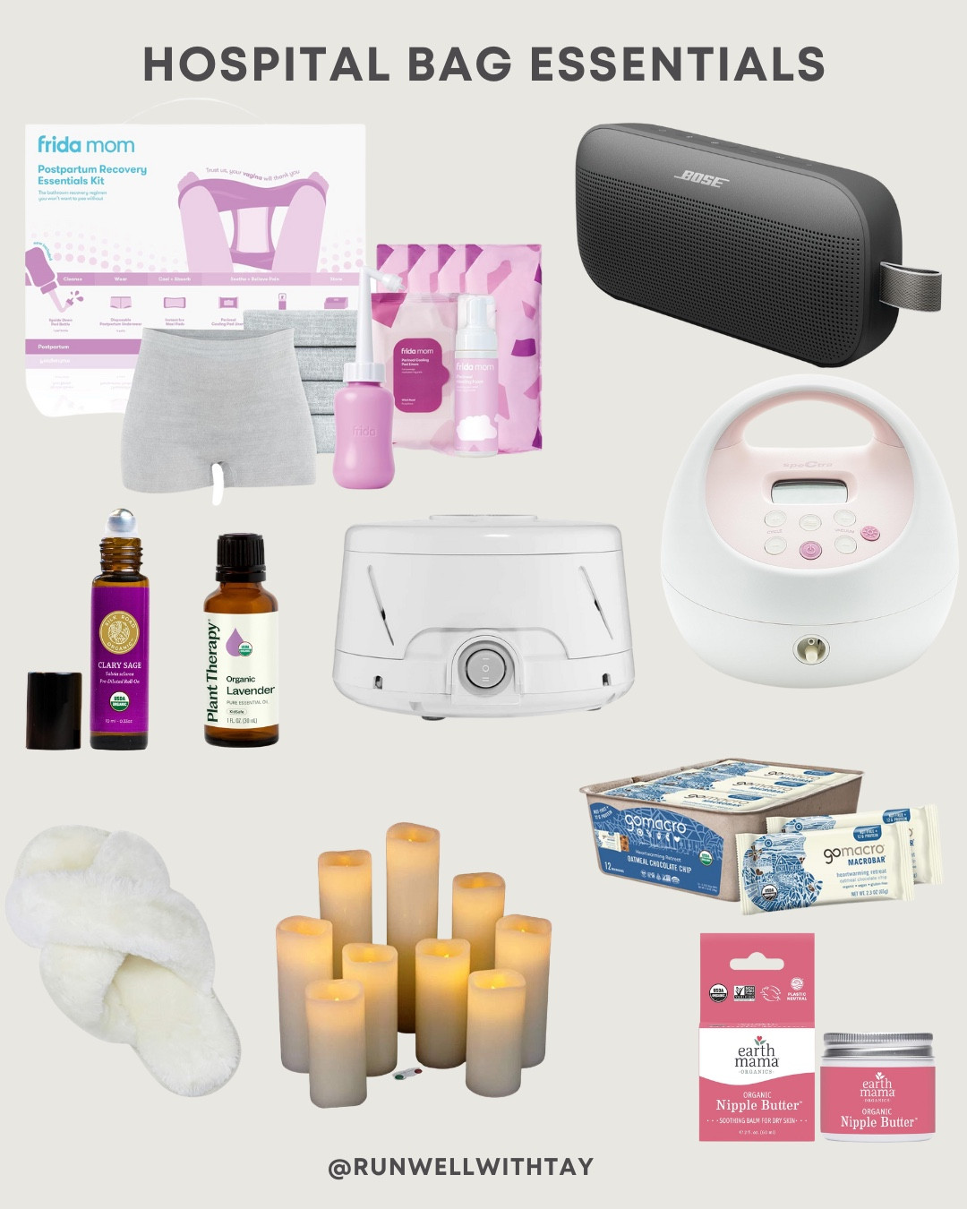 My hospital bag essentials🤰🐣🍼

#LTKBump