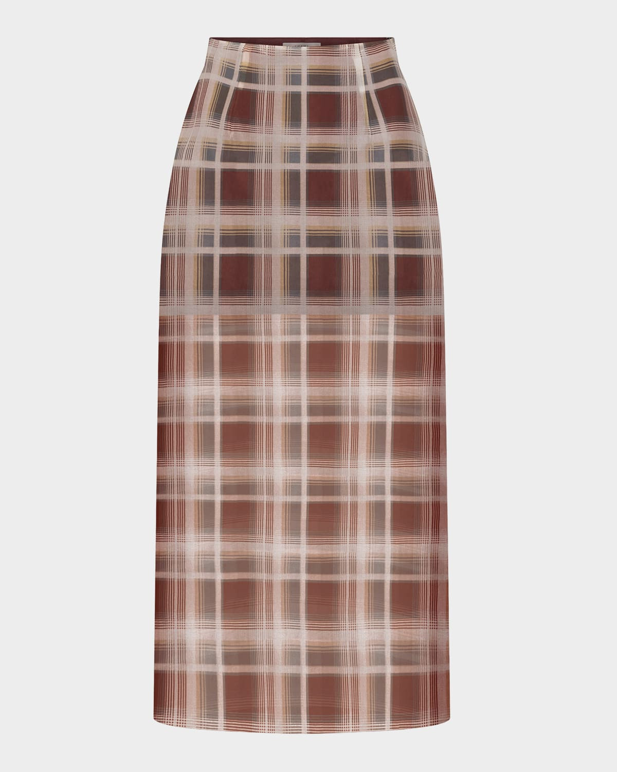 The Plaid Organza Skirt | Neiman Marcus