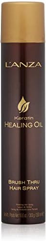 L’ANZA Keratin Healing Oil Brush Thru Hair Spray, 10.6 Oz | Amazon (US)