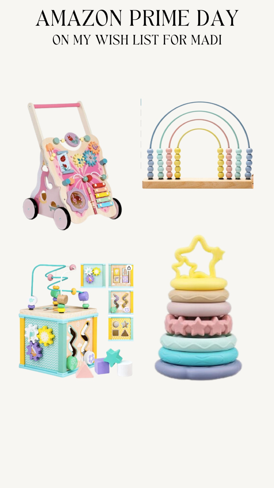Wish list for Madi’s playroom. 

