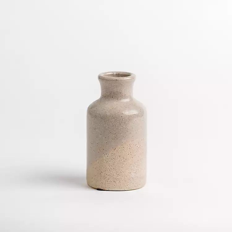 New! Gray Texture Tonal Vase, 5 in. | Kirkland's Home