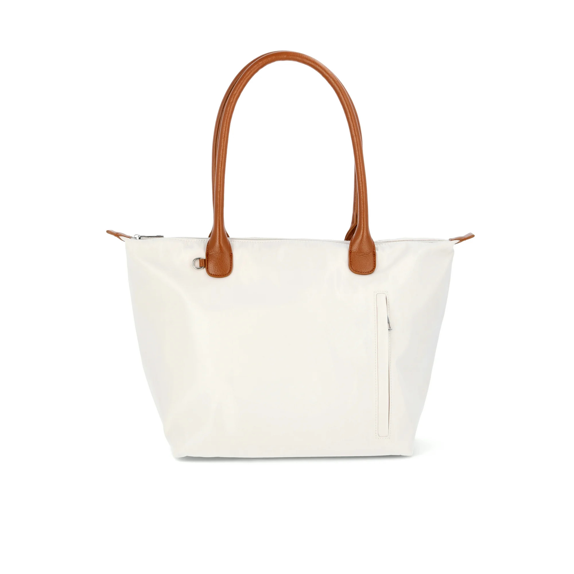 No Boundaries Women's Tote Bag, Cream | Walmart (US)