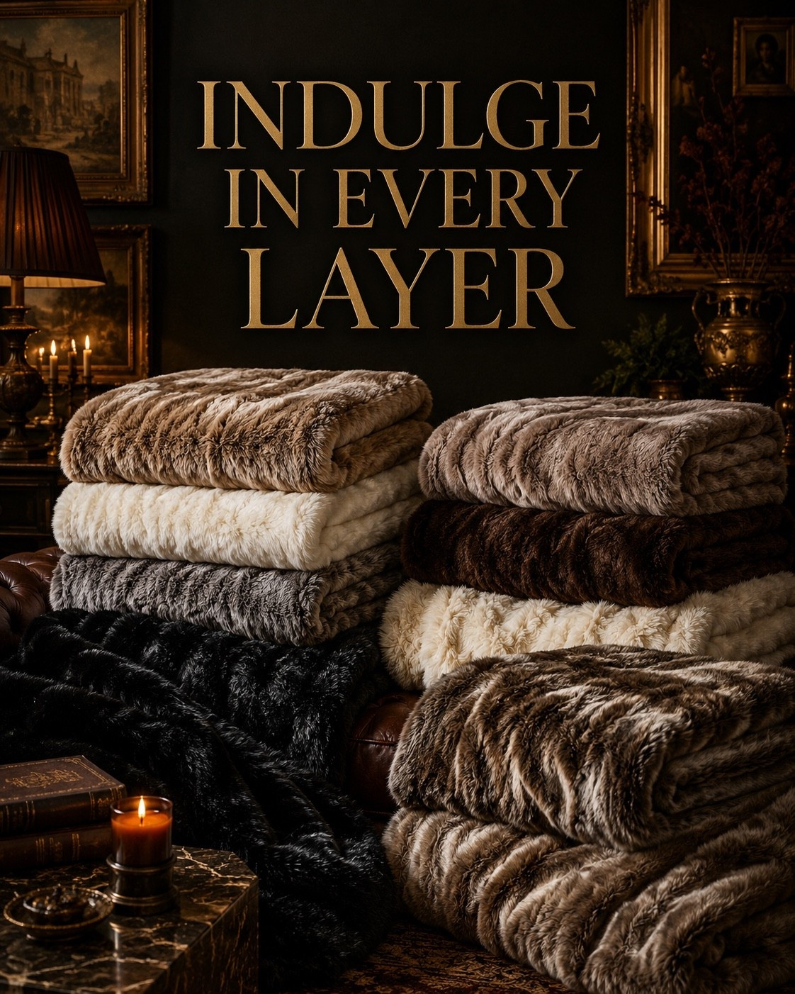 Soft textures, rich neutrals, and candlelit warmth are the easiest way to make a room feel instantly more luxurious. These plush Amazon throws bring that effortlessly indulgent, designer-layered look without making the space feel overly styled. Perfect for draping over a sofa, layering at the foot of the bed, or curling up with all season long.

#AmazonFinds #CozyHome #LuxuryForLess #ThrowBlanket #HomeDecor #MoodyInteriors #TimelessStyle #AmazonHome #CozyDecor #ClassicInteriors #DesignerLook #HomeInspiration #BedroomDecor #LivingRoomDecor #callsigndesign