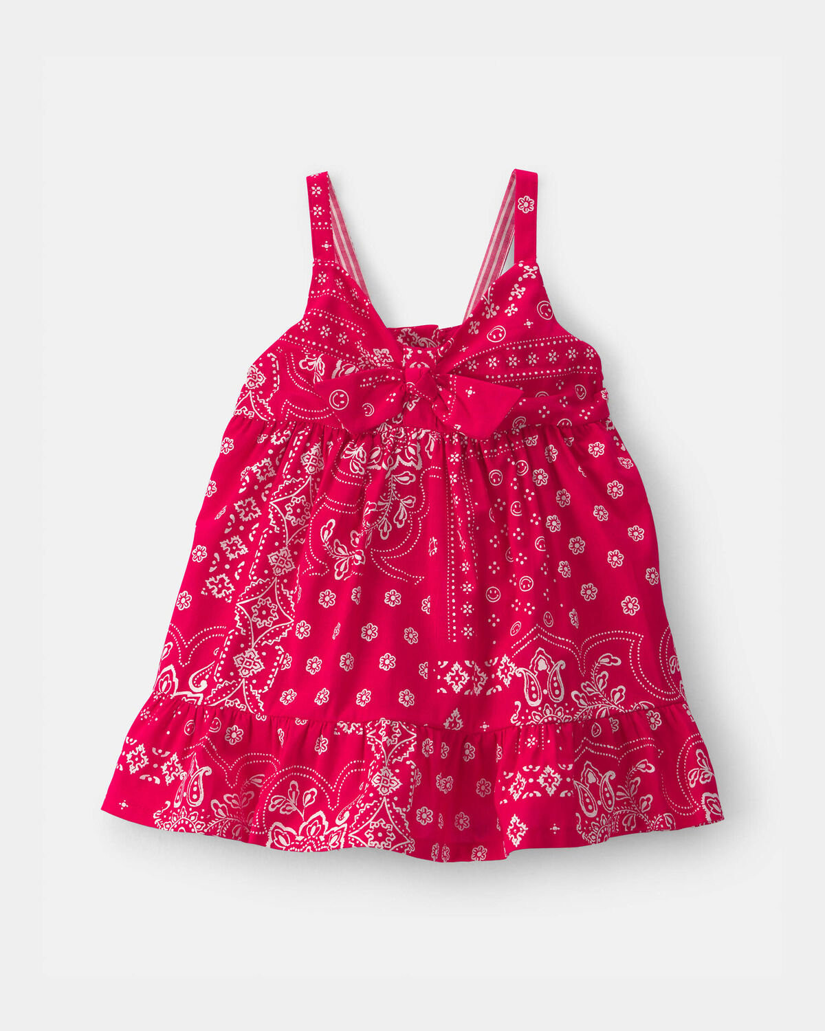 Baby Girl Bandana Sleeveless Dress - Red | Carter's Inc