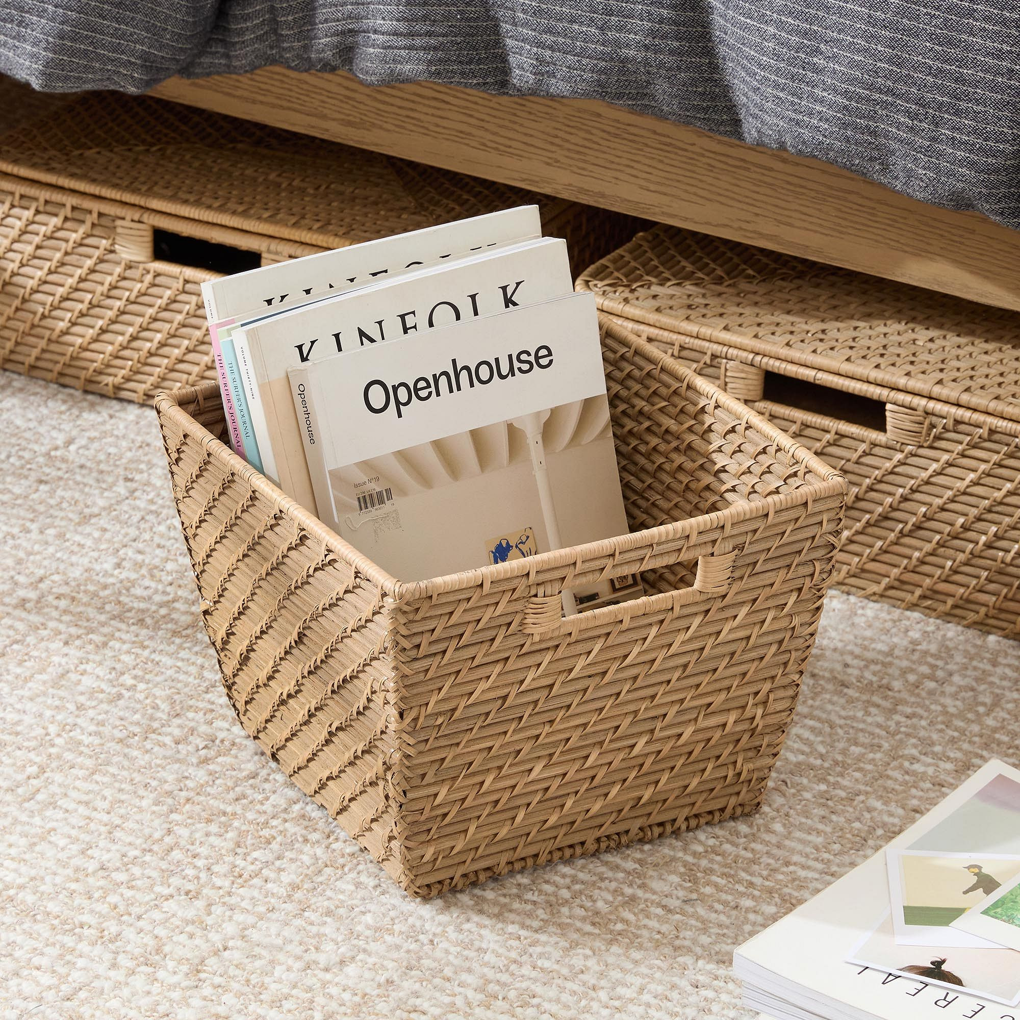 Quinn Storage Bin | Pottery Barn (US)