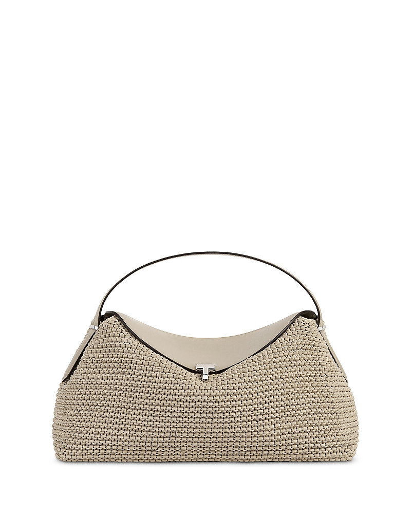 Toteme T-Lock Woven Leather Handbag | Bloomingdale's (US)