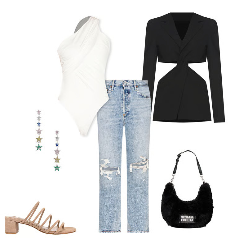 x REVOLVE Keagan Blazer in Black | Revolve Clothing (Global)