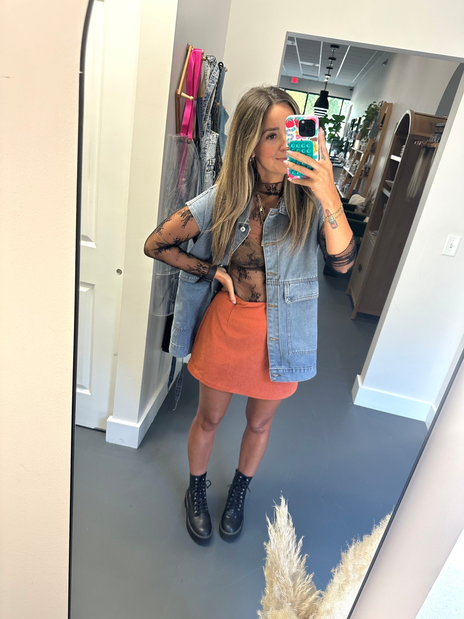 Manifesting fall in this little number! This corduroy skort is the perfect length with super comfy shorts under paired with go to lace top for layering all fall! 

#LTKFindsUnder50 #LTKStyleTip #LTKFallSale