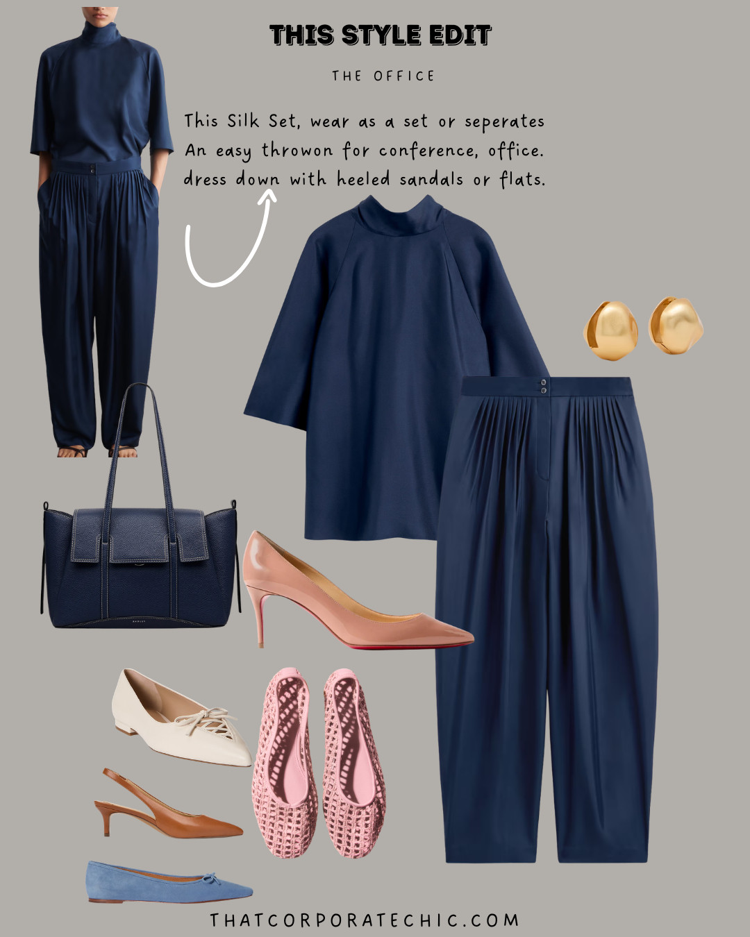 When in doubt, a co-ord set is an easy throw-on.
wear with a flats, as a separate.

What to wear to a conference: workwear ideas.
summer workwear business professional look.
What to wear to the office
office outfit ideas 

 #LTKsummer #LTKworkwear #LTKstyletip