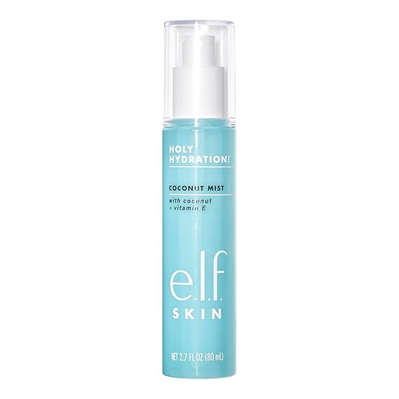 e.l.f. SKIN Holy Hydration! Hydrating Coconut Mist, Refreshes, Soothes & Invigorates Skin, Tropic... | Amazon (US)