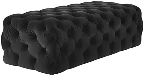 TOV Furniture The Kaylee Collection Modern Style Living Room Jumbo Velvet Upholstered Button Tuft... | Amazon (US)