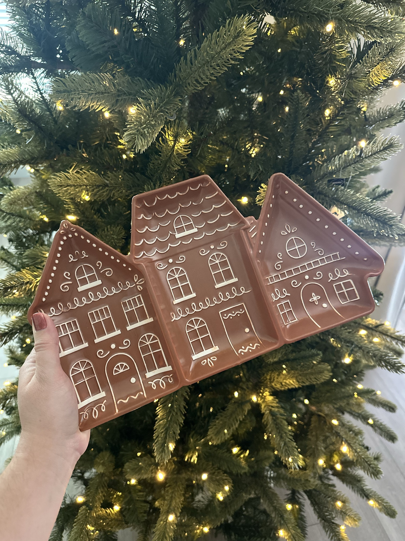 Stoneware Sectioned Christmas Gingerbread Serve Platter by Wondershop at Target. 

Loving this Black Friday Find at Target. I cannot wait to use it this Christmas - it’s going to look so cute as my new holiday serving tray. I’m thinking cheese and crackers with little salamis would be PERFECT!

Christmas Tablescapes | Holiday Platters | Snack Plates | Christmas Snack Plates | Holiday Hosting | Christmas Dinner | Christmas Apps 

#LTKHoliday #LTKGiftGuide #LTKfoodie