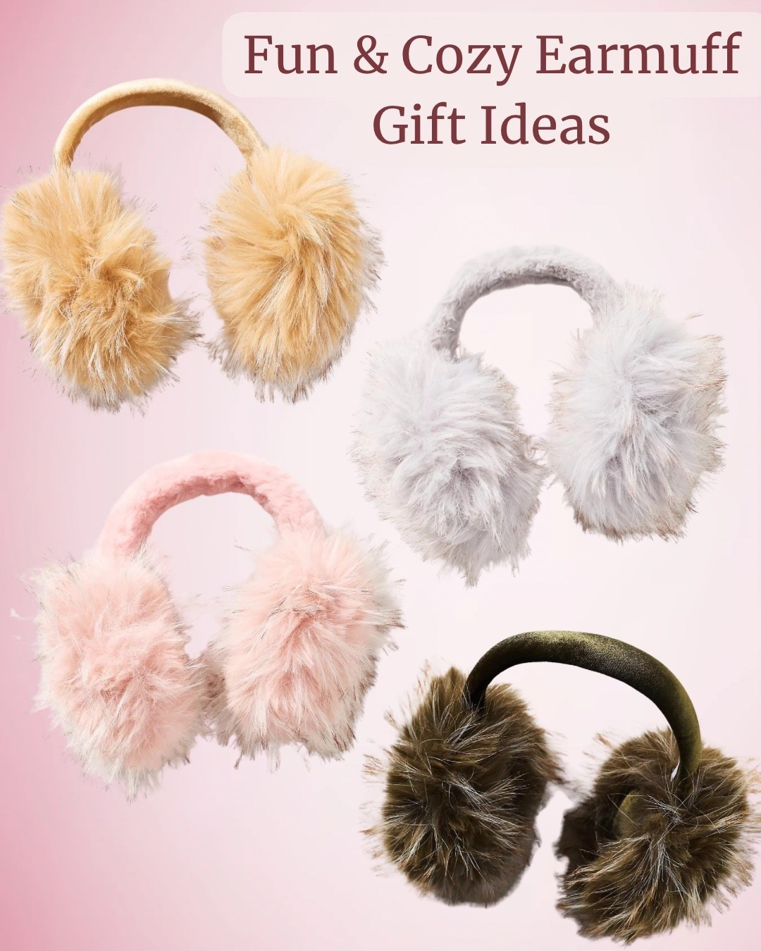 Faux Fur Earmuff Gift Ideas- Whether you are looking for a cozy gift or just one for yourself, these make the sweetest, warm and cozy Christmas gift! | Cozy Earmuff | Faux Fur Earmuff | Winter Ski Gift Idea | Anthropologie Finds  | Anthro Style | Gift Idea | Gift Guide | Womens Accessories | Girls Accessories Gift

#LTKGiftGuide #LTKHoliday #LTKSeasonal
