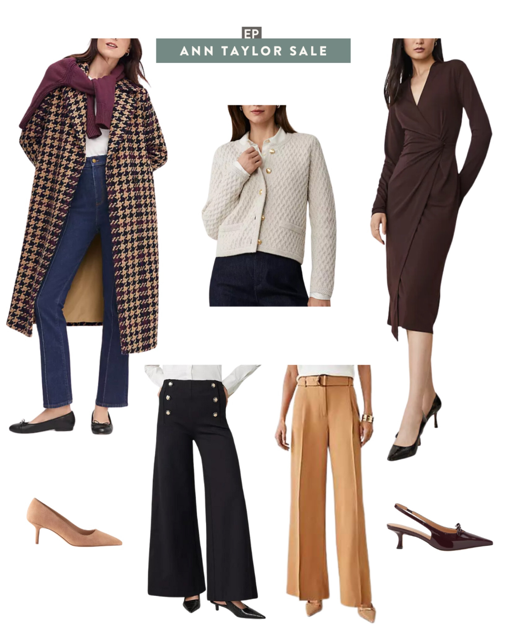 Ann Taylor sitewide sale: petite items on my watch list! I have an older version of the black sailor pants and they are amazing. 

Loving the deep chocolate brown and burgundy tones for fall. 

I’m usually a xxs petite / 00 petite and size 5 shoe in ann Taylor 

#work workwear corporate business casual office style 

#LTKworkwear #LTKSeasonal #LTKfindsunder100