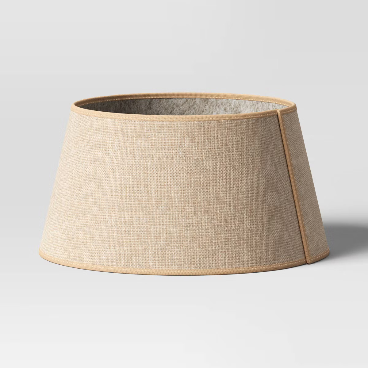 25" Roll-Up Fabric Christmas Tree Collar Natural - Wondershop™ | Target