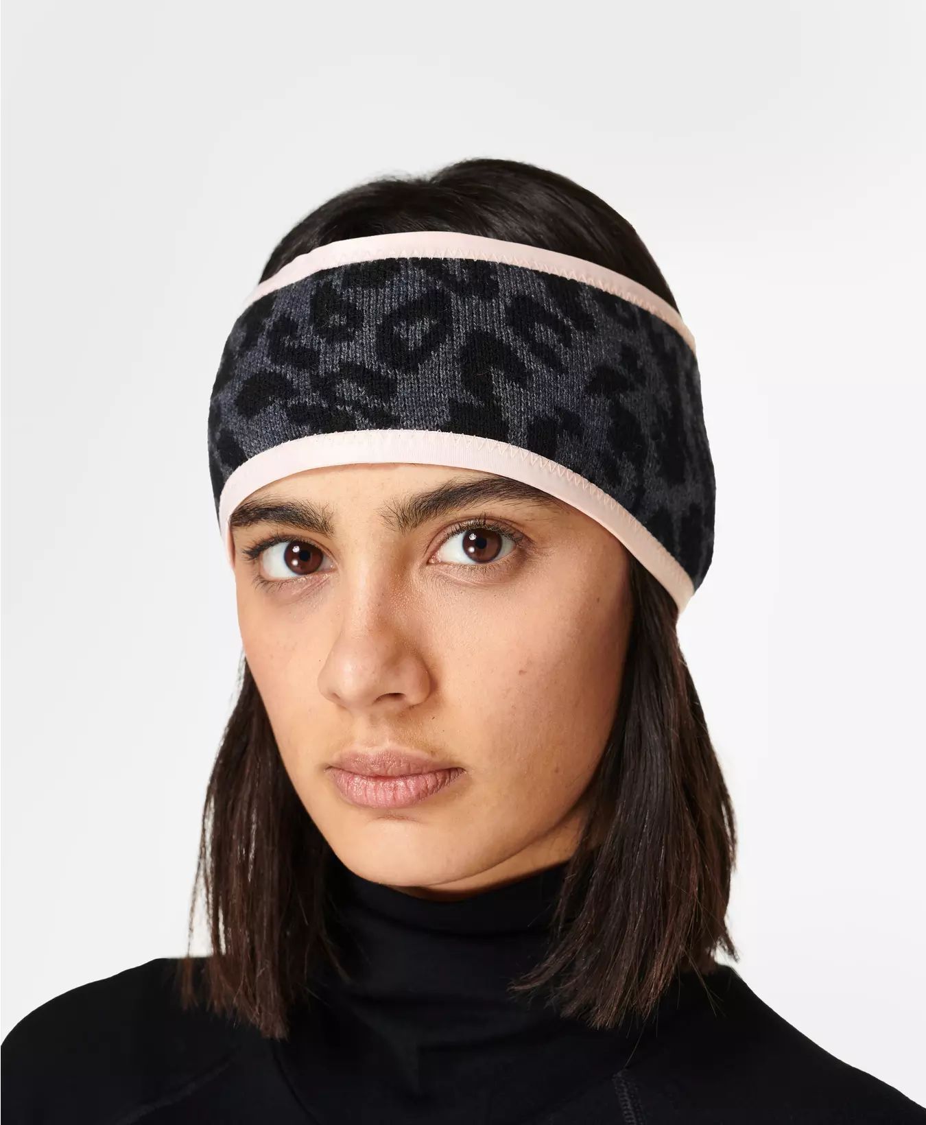 Ski Leopard Headband | Sweaty Betty (US)