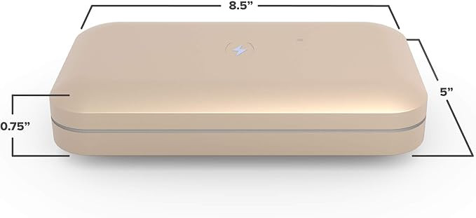 PhoneSoap 3 UV Cell Phone Sanitizer & Dual Universal Cell Phone Charger Box | Patented & Clinical... | Amazon (US)