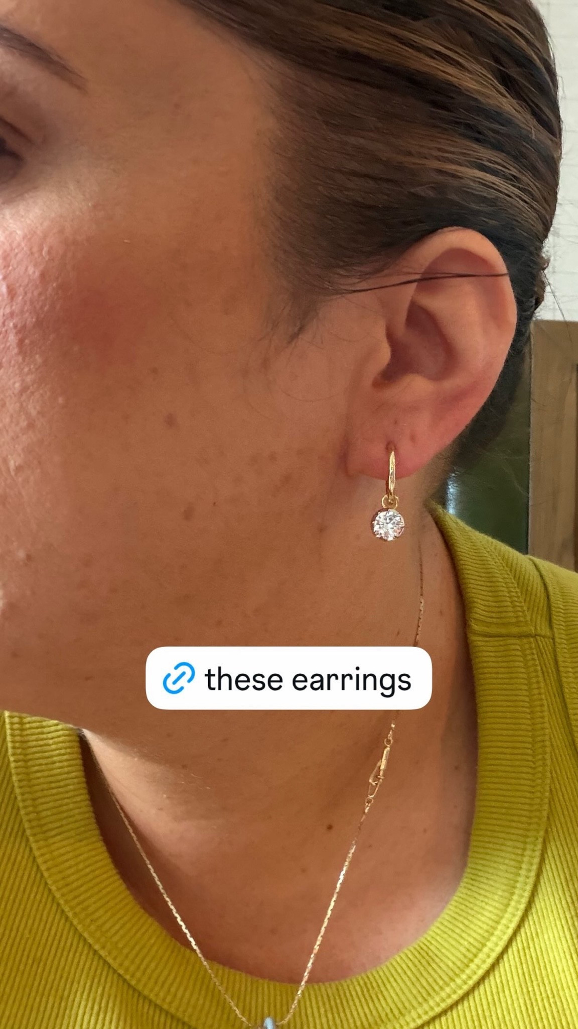 Another shoutout for these Electric Picks earrings because I’ve been wearing them everywhere. They’re so invisible-feeling and comfortable that I’ve literally forgotten that I’m wearing them and slept in them. I got the huggy earrings too, and have been living in the necklace. 20% off with code TAKE20!