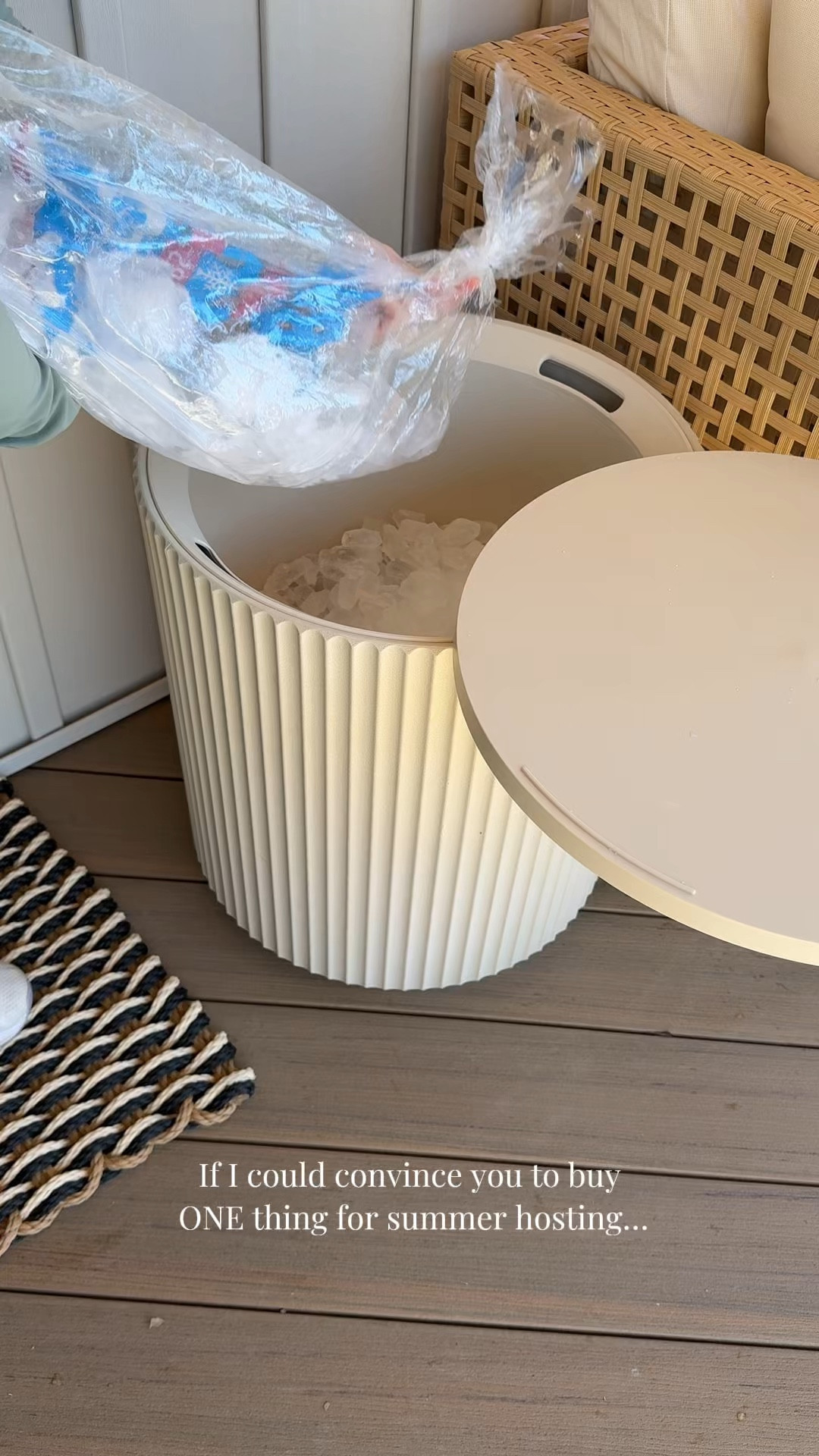 Outdoor hosting essential: a side table that doubles as a cooler. Just add ice and drinks and it keeps everything cold while still functioning as a chic patio side table. One of my favorite patio finds for summer entertaining. Linking it along with a few other outdoor hosting favorites.


#LTKHome #LTKSeasonal #LTKSaleAlert