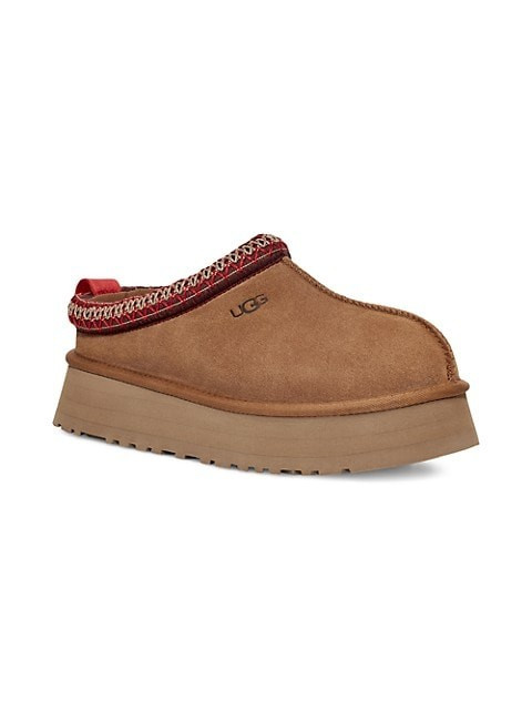 UGG Tazz Suede Platform Slippers | Saks Fifth Avenue