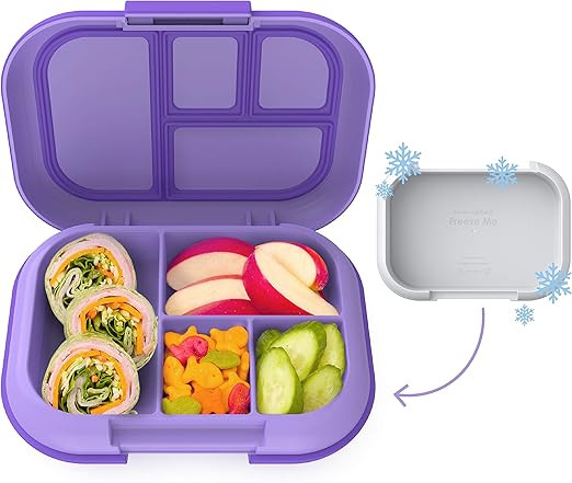 Bentgo® Kids Chill Lunch Box - Bento-Style Lunch Solution with 4 Compartments and Removable Ice ... | Amazon (US)